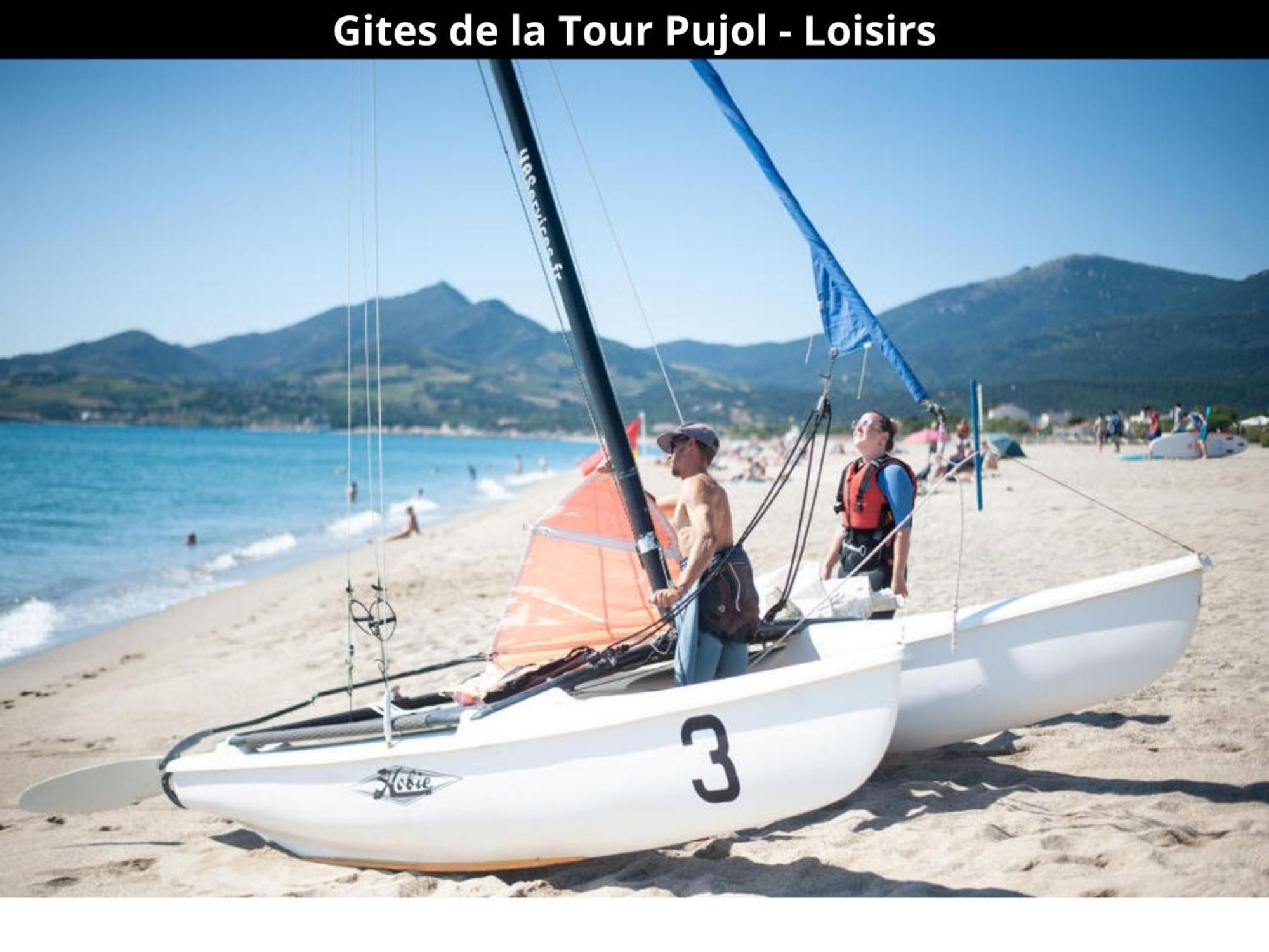 Les Gites De La Tour Pujol Argelès-sur-Mer Exterior foto